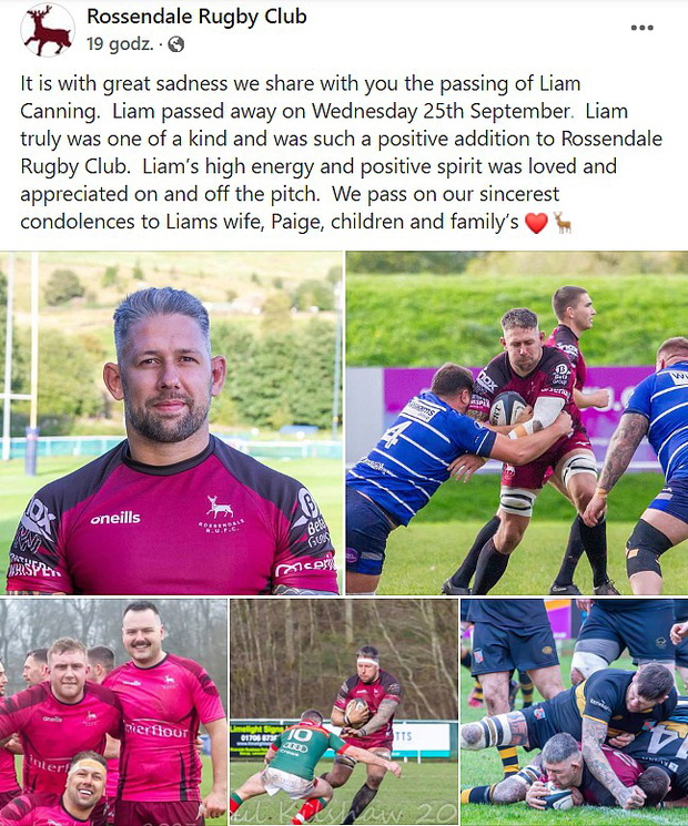 Nie żyje Liam Canning