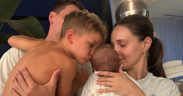 Wojtek Szczęsny rodzinne zdjęcie