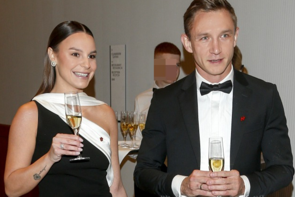 Jakub Rzeźniczak i Paulina Rzeźniczak na 15-leciu fundacji Herosi
