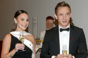 Jakub Rzeźniczak i Paulina Rzeźniczak na 15-leciu fundacji Herosi