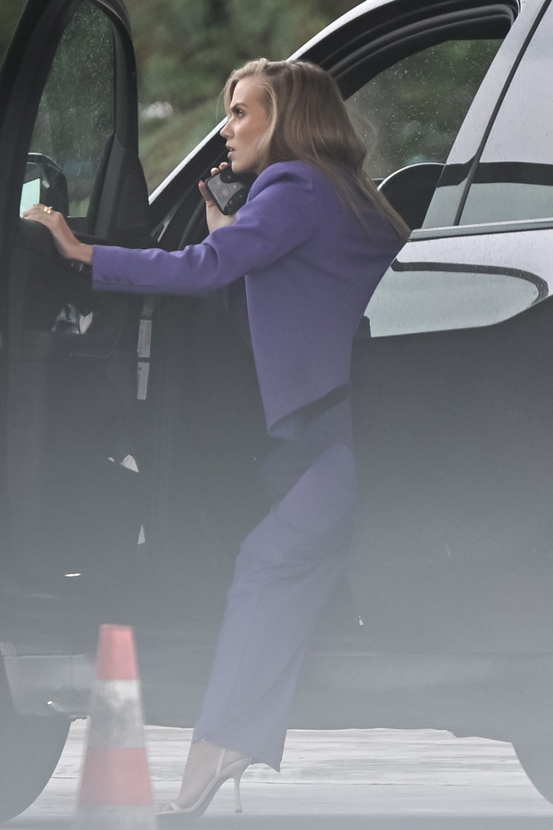 Agnieszka Kaczorowska przyłapana na mieście