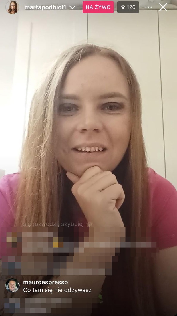 Marta ze Ślubu od pierwszego wejrzenia prowadziła relację na żywo, nagle odezwał się Piotr z najnowszej edycji programu