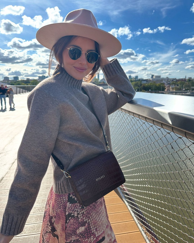 Paulina Sykut w jesiennej stylizacji