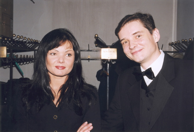 Przemysław Babiarz żona TeleKamery '99