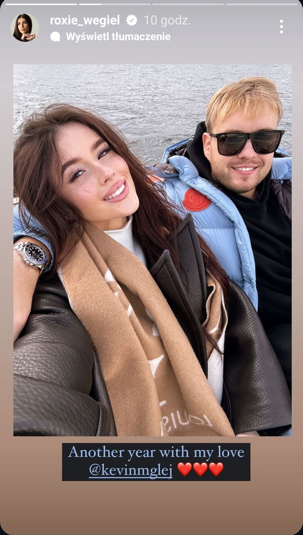 Roksana Węgiel i Kevin Mglej