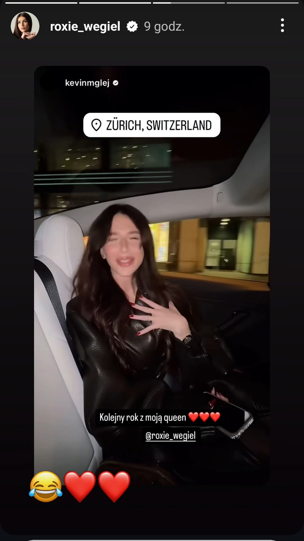 Roksana Węgiel i Kevin Mglej