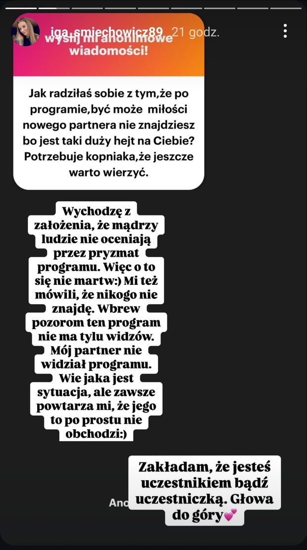 Iga ze Ślubu od pierwszego wejrzenia