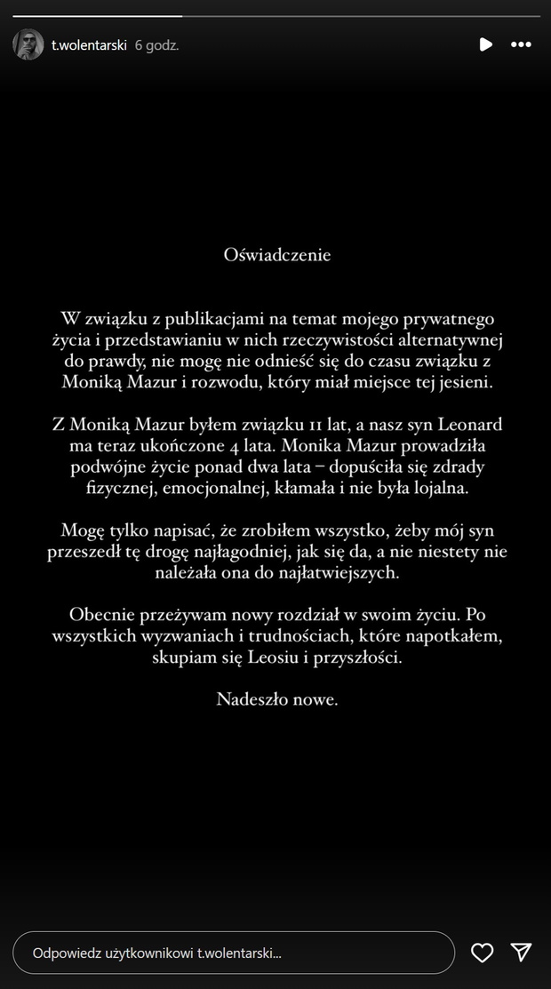Monika Mazur rozwód