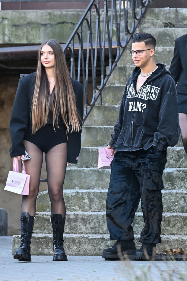 Allan Krupa z partnerką Nicol Pniewska