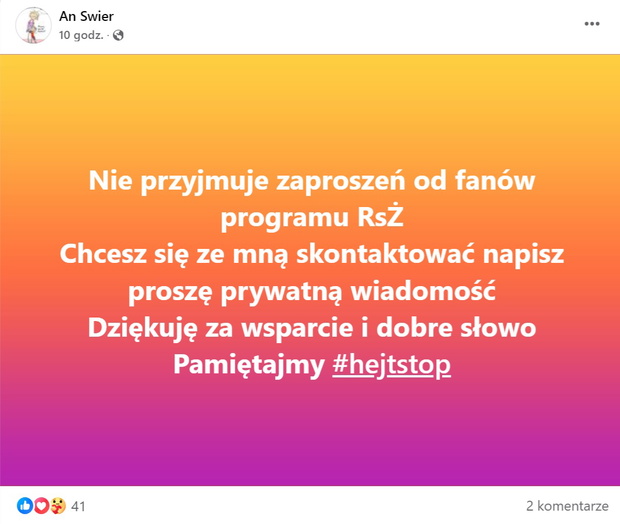 Anna Rolnik szuka żony komentuje