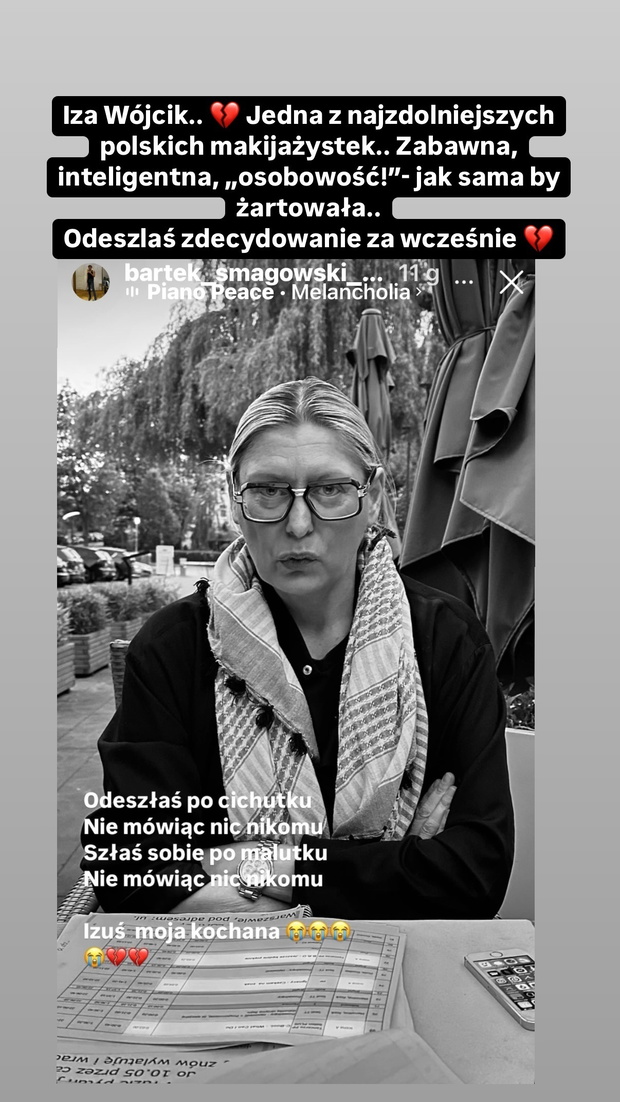 Nie żyje Izabela Wójcik