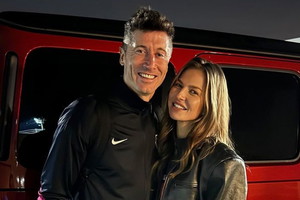 Ania i Robert Lewandowscy