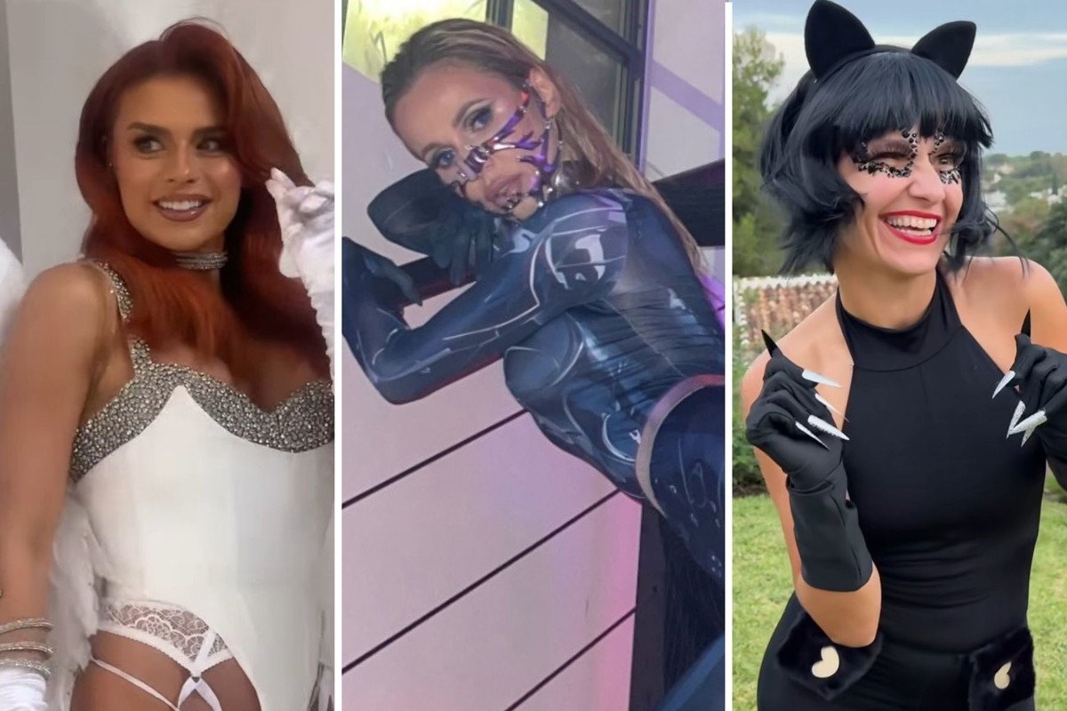 Natasza Urbańska, Doda i Joanna Koroniewska na Halloween