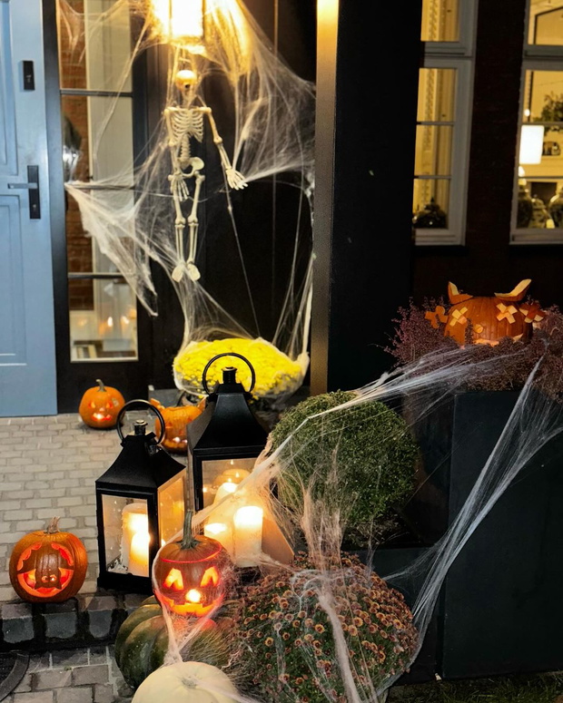 Małgorzata Socha pokazała jak udekorowała dom na Halloween