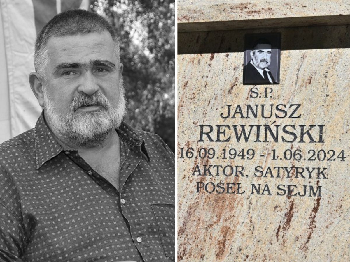 Grób Janusza Rewińskiego