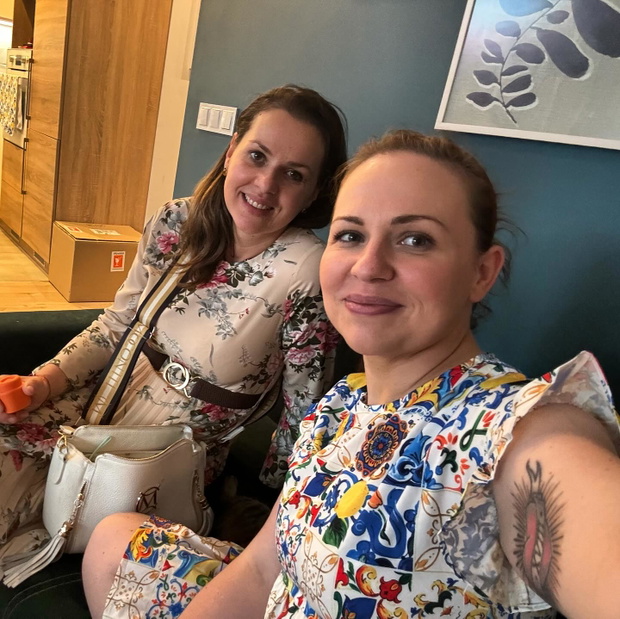 Agnieszka i Kasia z Kanapowczyń