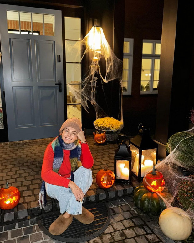 Małgorzata Socha pokazała jak udekorowała dom na Halloween
