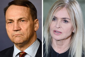 Radosław Sikorski poirytowany wywiadem u Moniki Olejnik