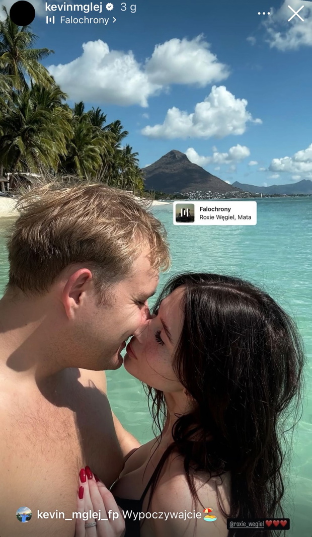 Roksana Węgiel i Kevin Mglej