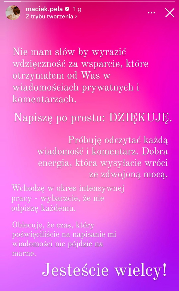 Maciej Pela - wpis