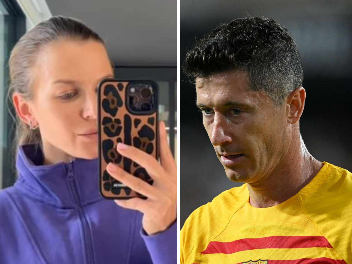 Anna Lewandowska relacjonuje powódź w Hiszpanii