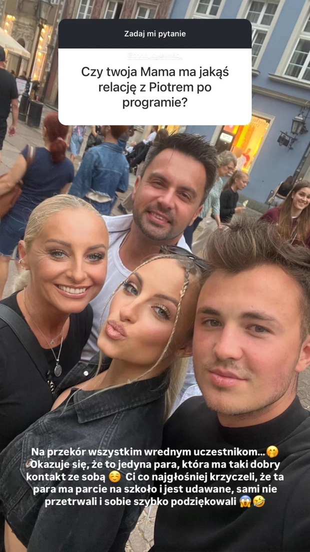 Julia Dylewska o Ani i Piotrze z Moja mama i twój tata