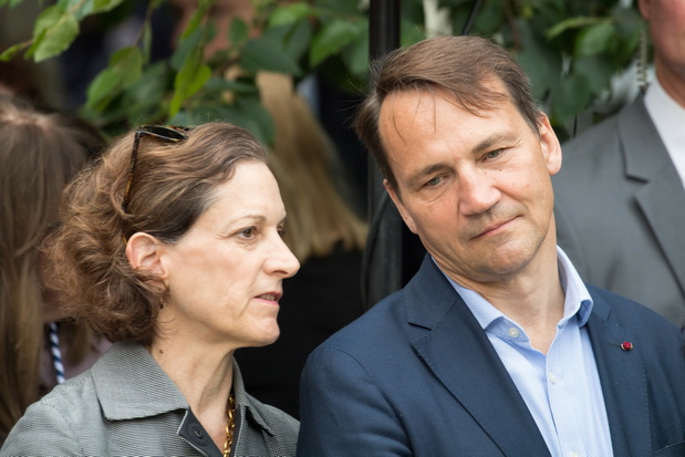 Radosław Sikorski i Anne Applebaum