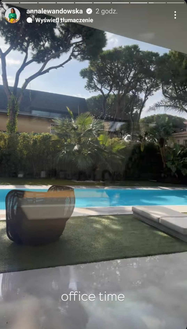 Anna Lewandowska relacjonuje powódź w Hiszpanii