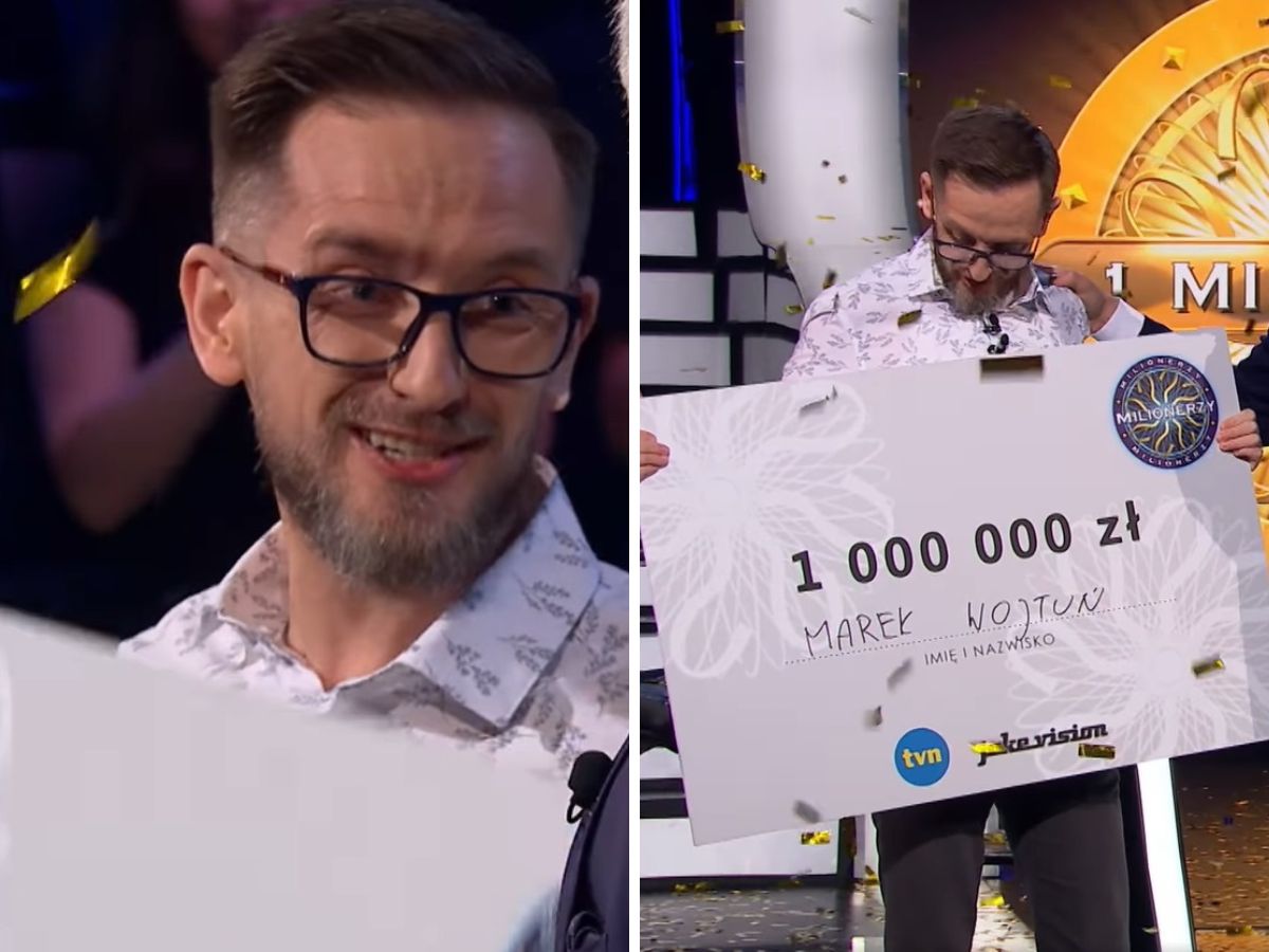 Marek Wojtuń wygrał w "Milionerach"