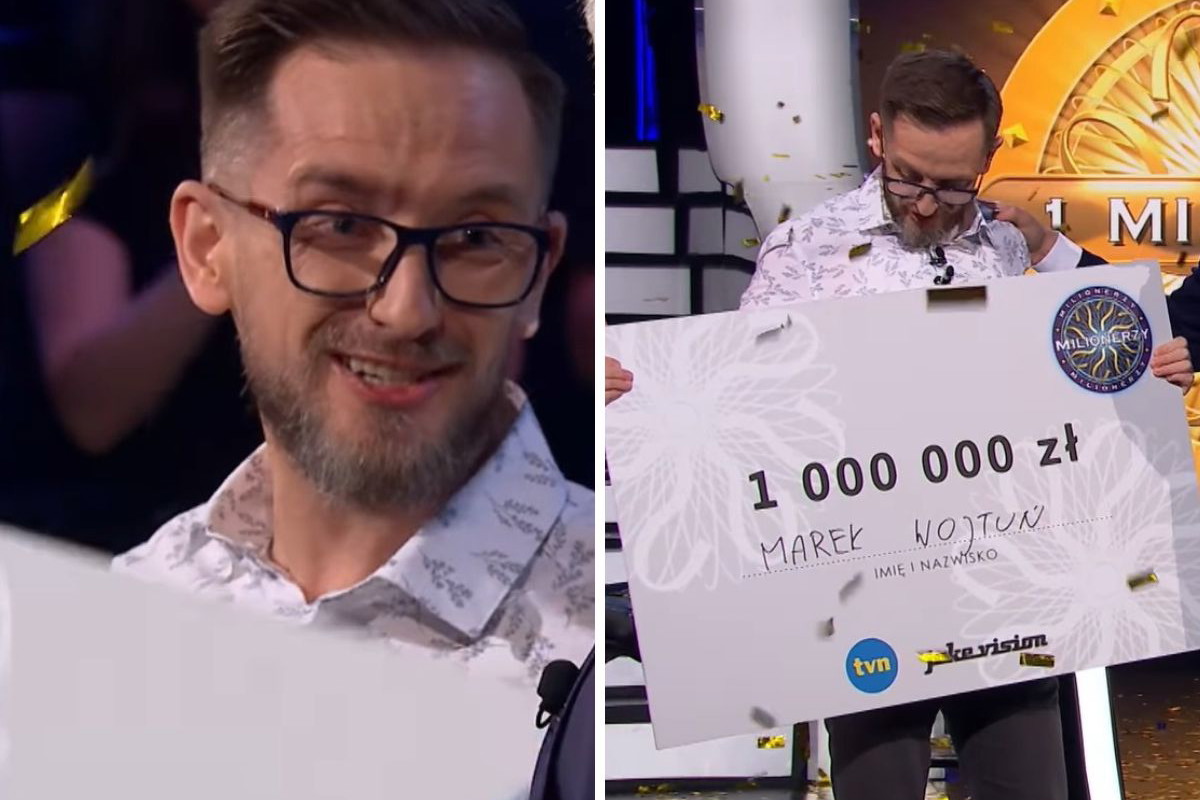 Marek Wojtuń wygrał w "Milionerach"