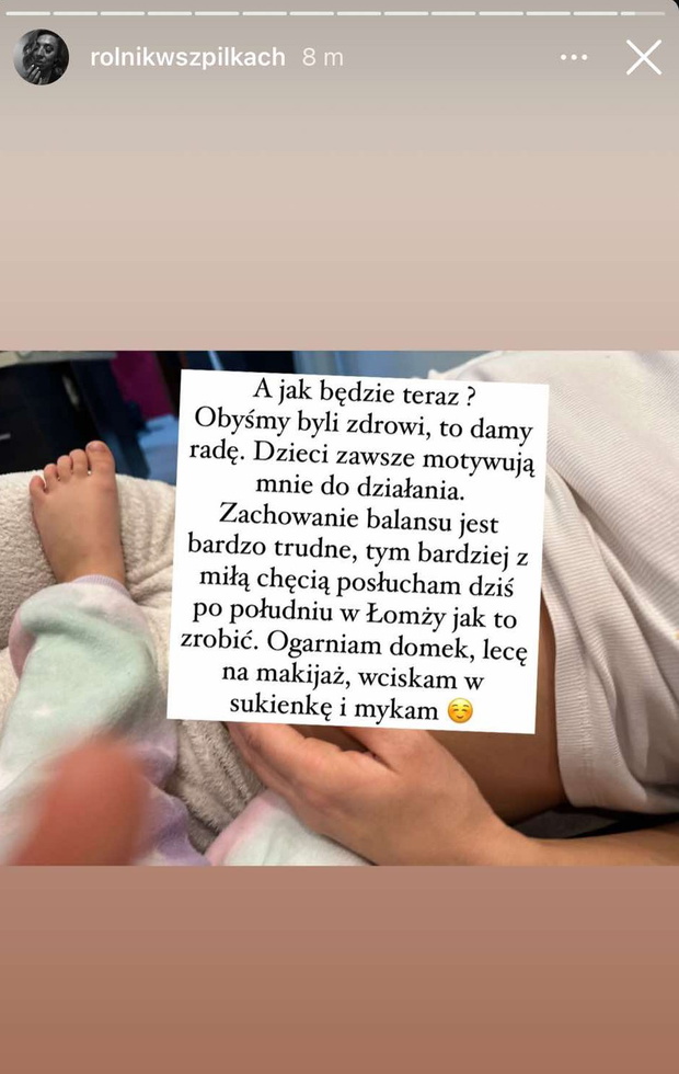 Małgorzata Borysewicz z Rolnik szuka żony o ciąży