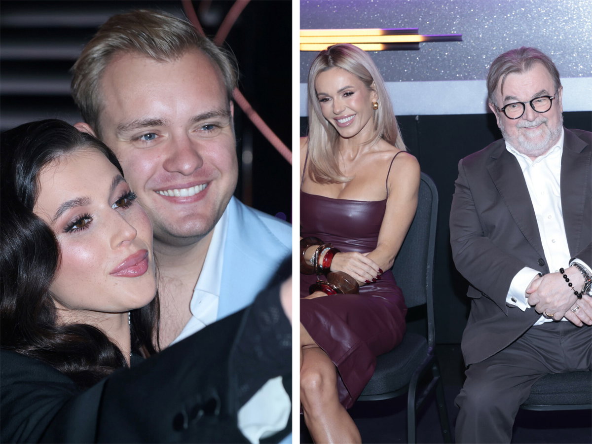 Gwiazdy na planie finału Tańca z Gwiazdami: Doda, Edward Miszczak, Roksana Węgiel i Kevin Mglej