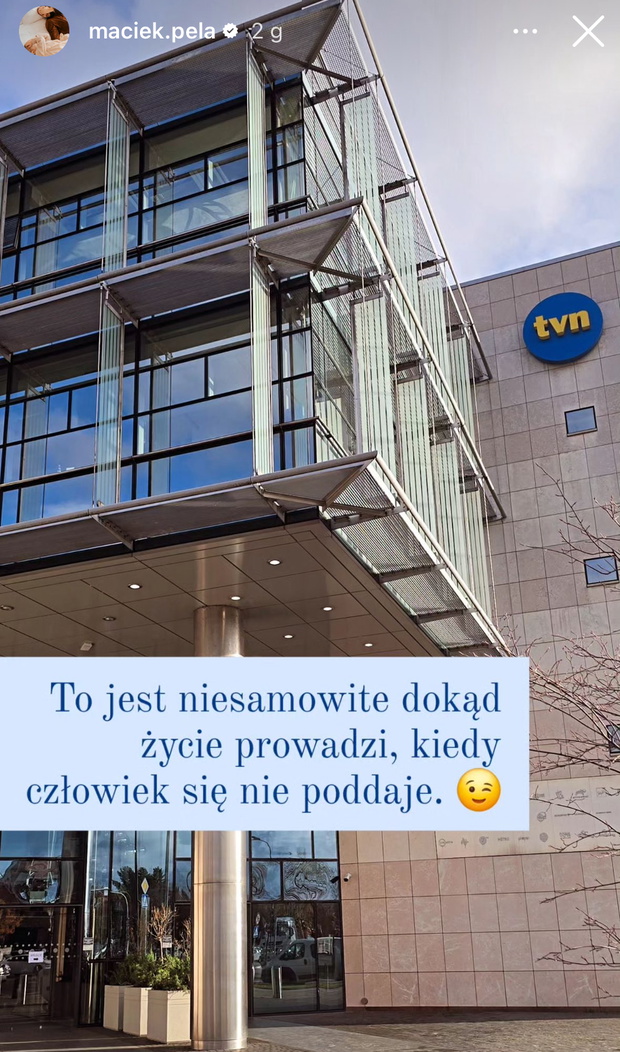 Maciej Pela zaskoczył radosną nowiną. „To jest niesamowite, dokąd życie prowadzi”