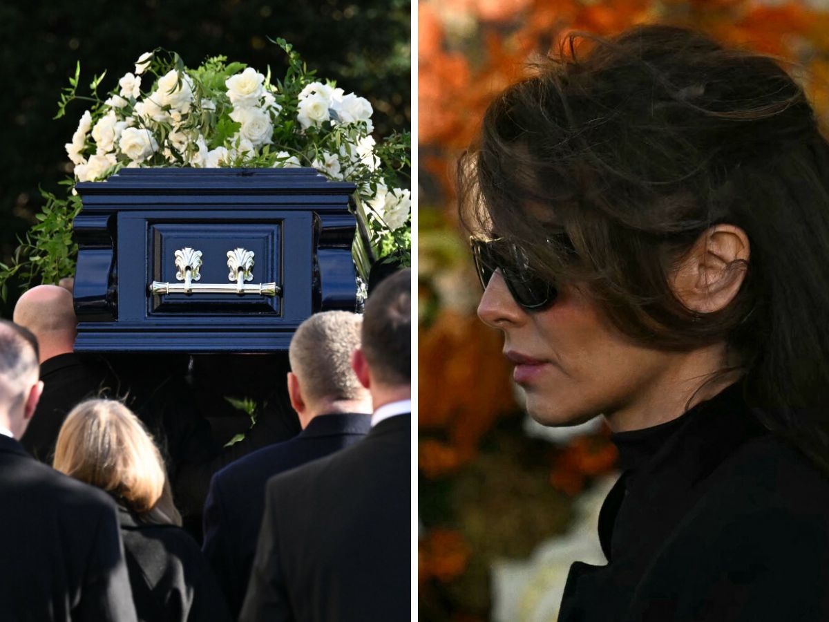 Cheryl Cole na pogrzebie Liama Payne'a