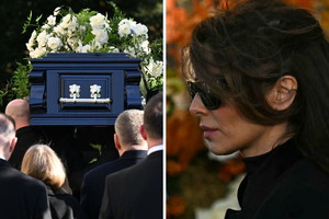 Cheryl Cole na pogrzebie Liama Payne'a