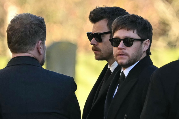 Harry Styles i Niall Horan na pogrzebie Liama Payne'a