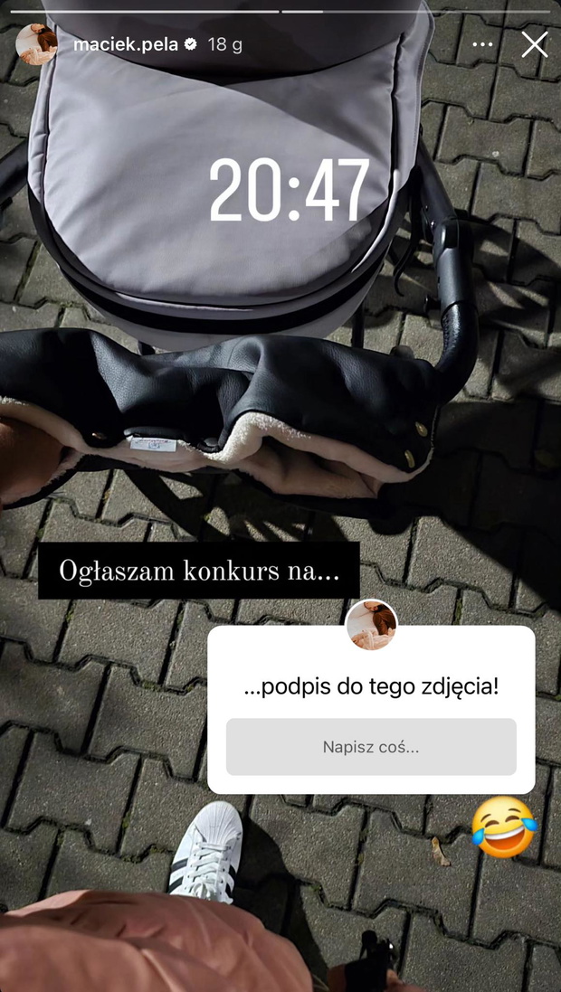 Maciek Pela na wieczornym spacerze