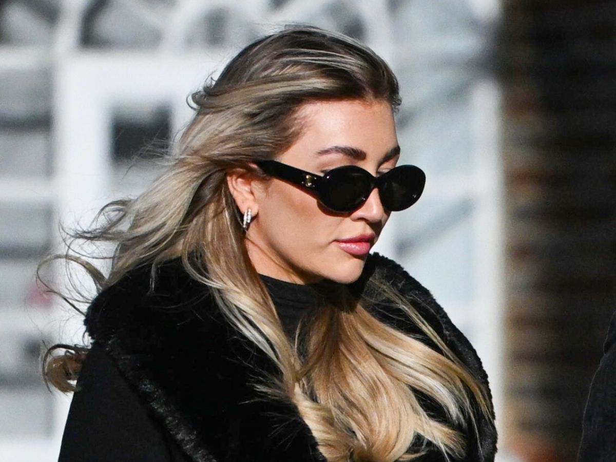Kate Cassidy na pogrzebie Liama Payne'a
