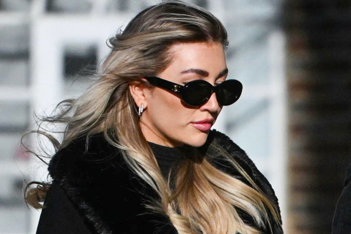 Kate Cassidy na pogrzebie Liama Payne'a