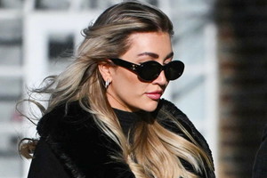 Kate Cassidy na pogrzebie Liama Payne'a