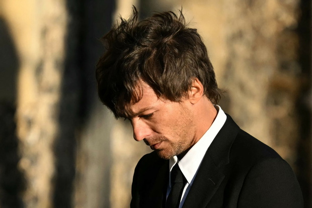 Louis Tomlinson na pogrzebie Liama Payne'a