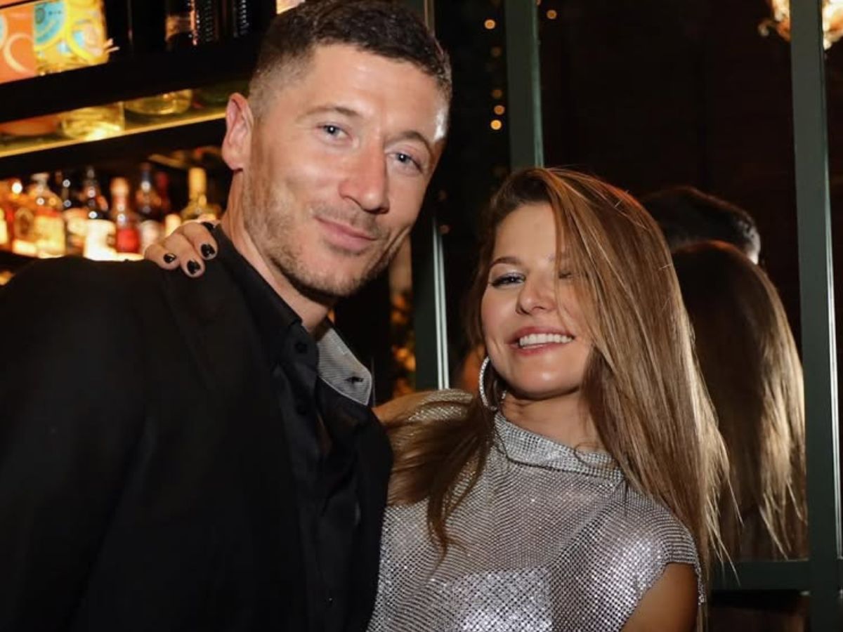 Ania i Robert Lewandowscy