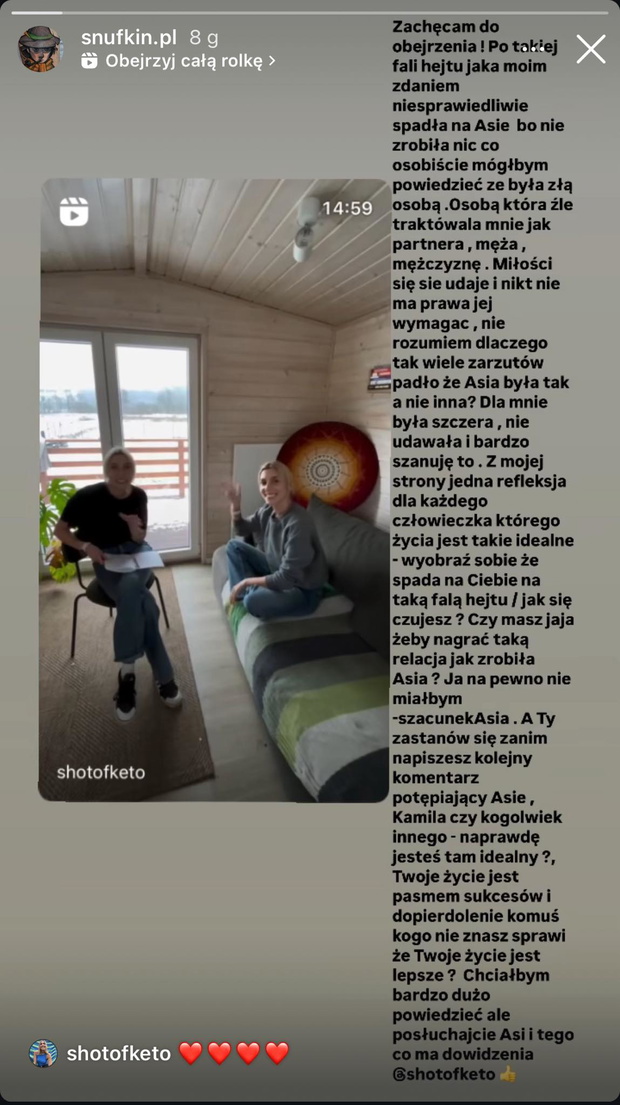 Kamil wyznał prawdę o Joasi