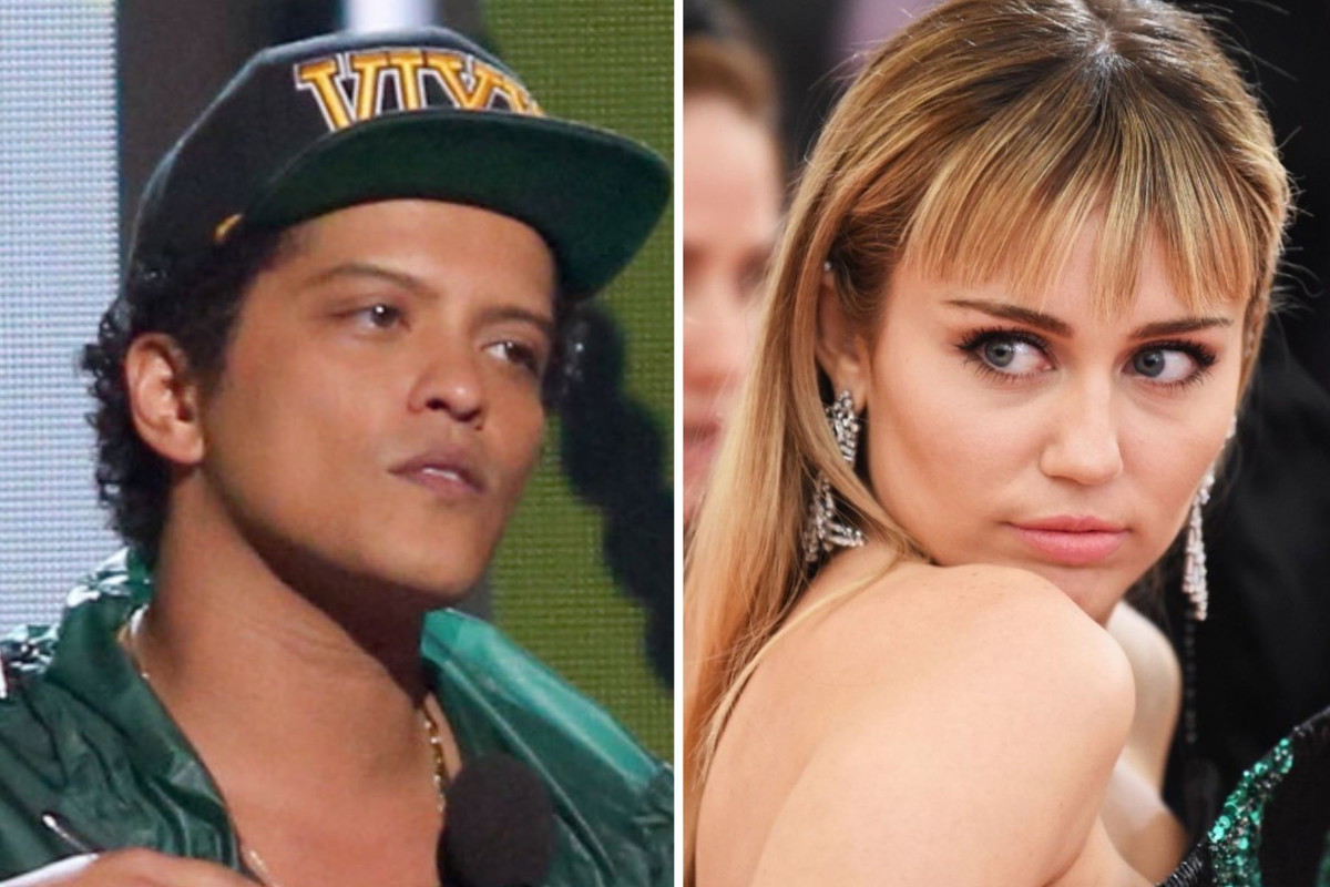 Miley Cyrus i Bruno Mars