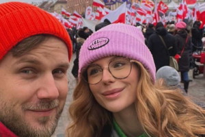 Antek Królikowski i Izabela