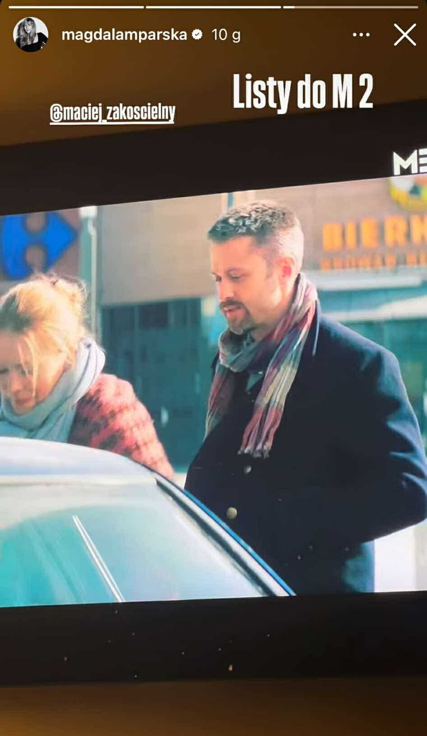 Magdalena Lamparska pokazała fragment filmu z Maciejem Zakościelnym