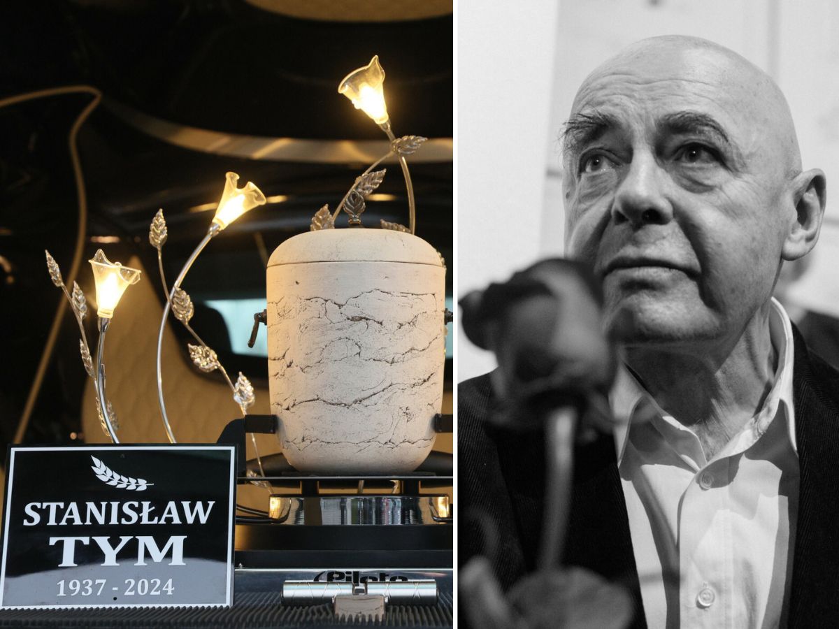 Pogrzeb Stanisława Tyma