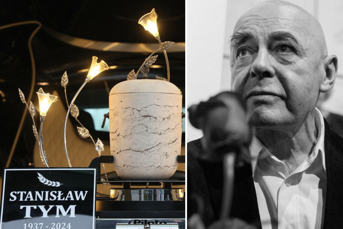 Pogrzeb Stanisława Tyma