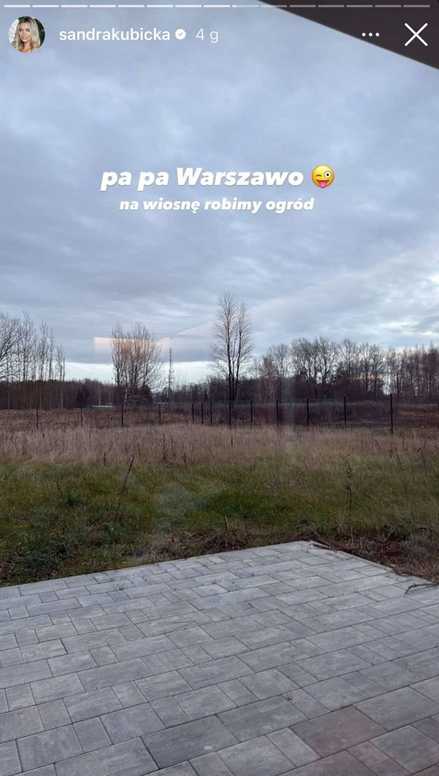 Sandra Kubicka pochwaliła się swoim szczęściem