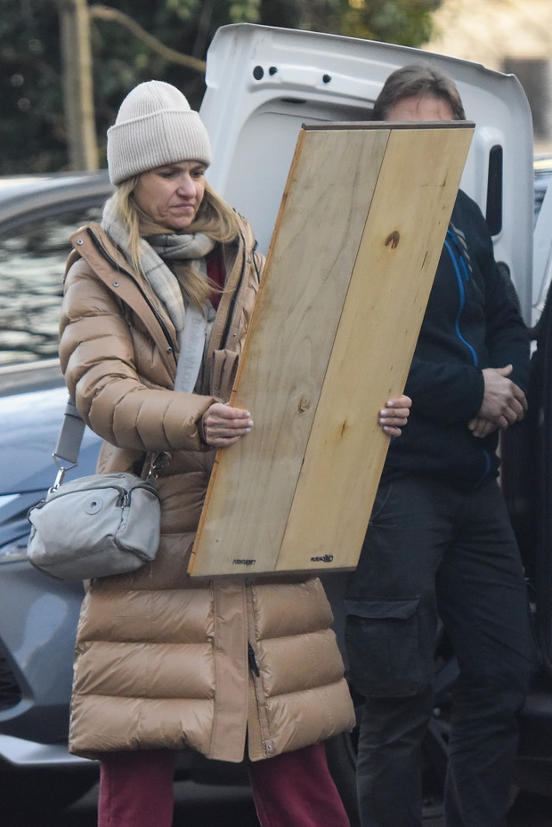 Joanna Koroniewska bez makijażu na mieście